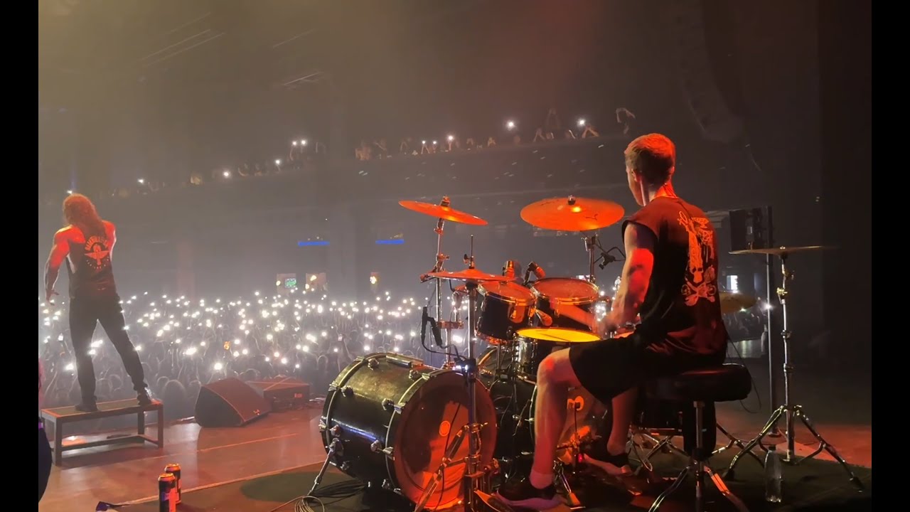 AS I LAY DYING - MY OWN GRAVE LIVE DRUM CAM IN MOSCOW 30.10.2025