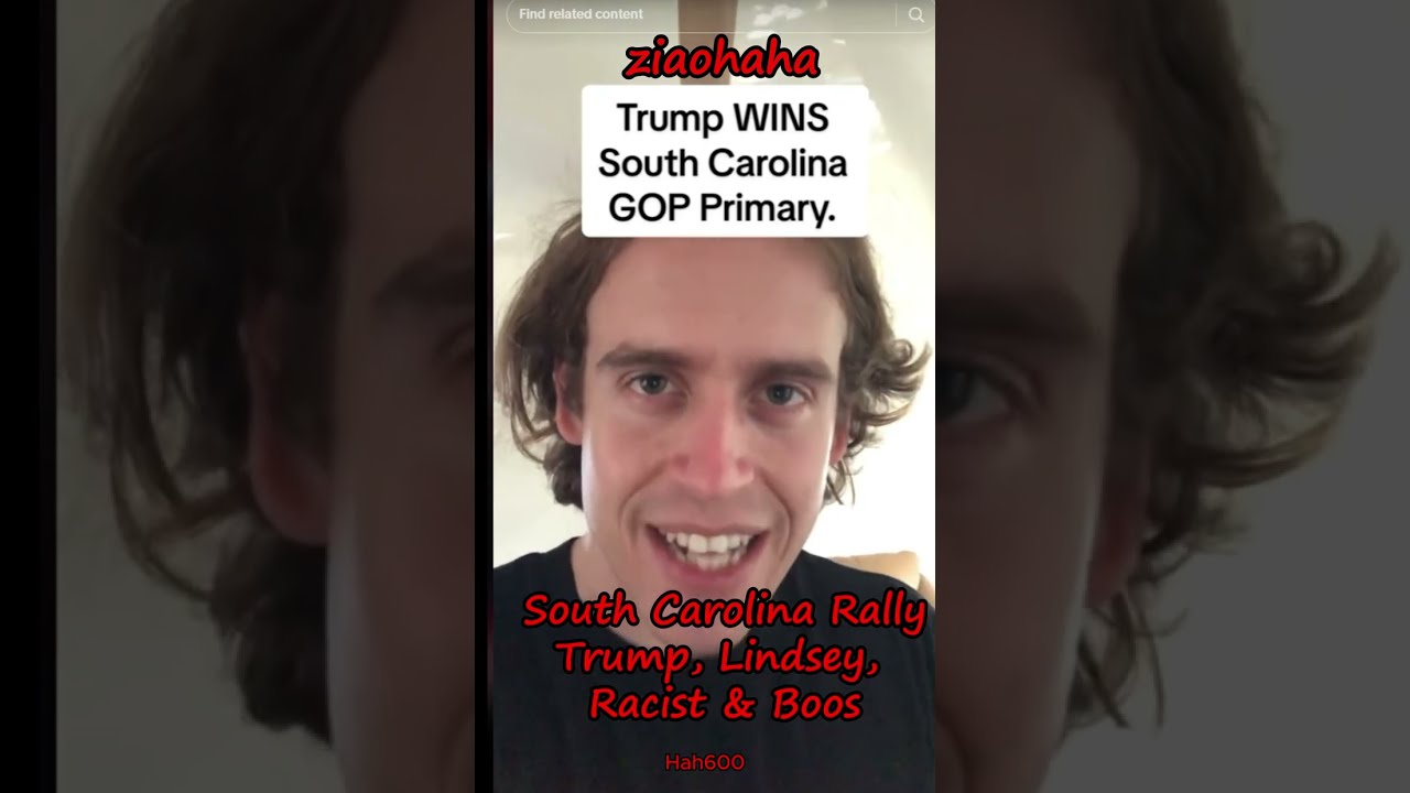 Racist & Boos, Trump's South Carolina Republican primary 