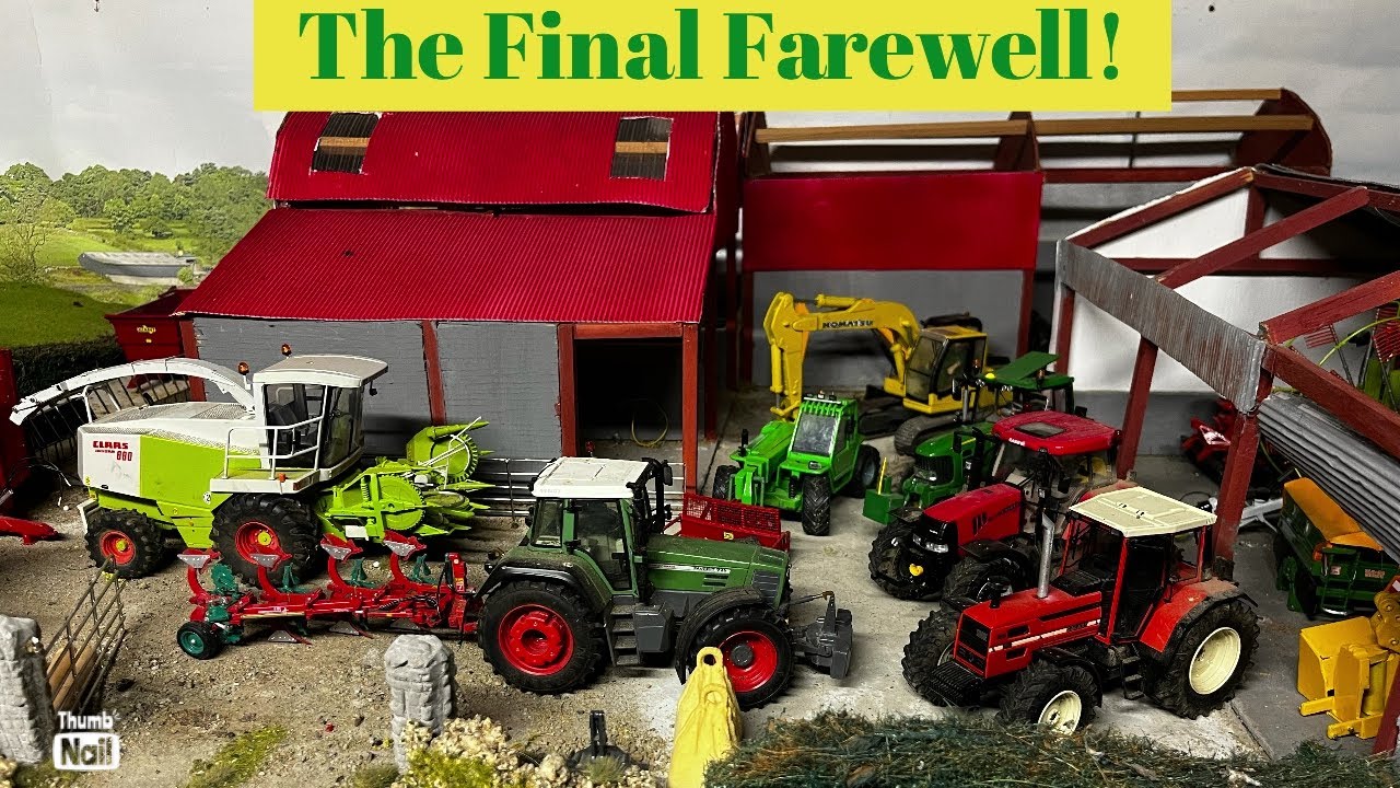 The Final Farewell! The Big 1/32 Model Farm Diorama Day 107!