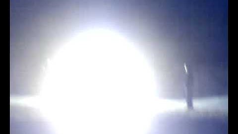 exploding lynx can on a bonfire