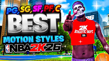 BEST MOTION STYLES for EVERY BUILD on NBA 2K26 🔥 