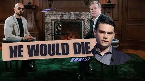 Top G: Tate Roasts Ben Shapiro: @PiersMorganUncensored
