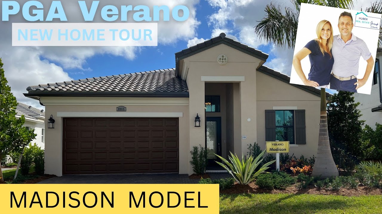 PGA Verano Port St Lucie FL New Home Construction | Madison Model Tour 3 Bed 3 Bath