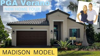 PGA Verano Port St Lucie FL New Home Construction | Madison Model Tour 3 Bed 3 Bath