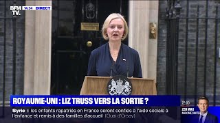 Liz Truss, la Première ministre britannique, annonce sa démission