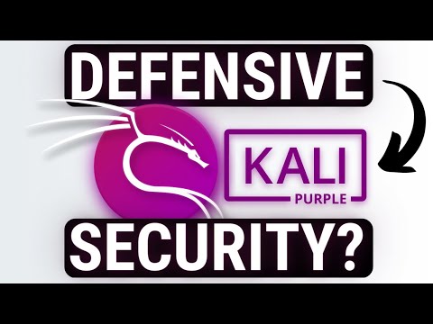 Kali Purple - A NEW Linux for Defensive Security