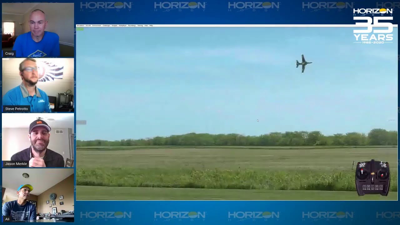 Horizon Hobby RealFlight LIVE Thursday - 7/2 - 4:00 PM EDT