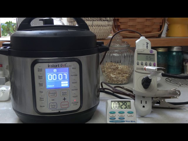 Testing the Instant Pot DUO Mini and It's Boondocking Power Draw