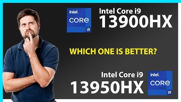 INTEL Core i9 13900HX vs INTEL Core i9 13950HX Technical Comparison