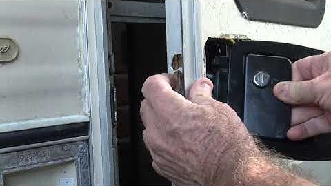 High Security RECPRO BP-12RV RV Door Lock Upgrade