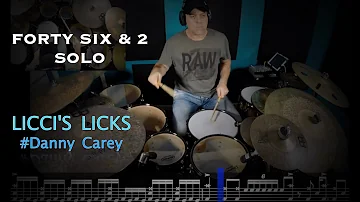 Danny Carey | Drum Solo section on Tool's - Forty Six & 2