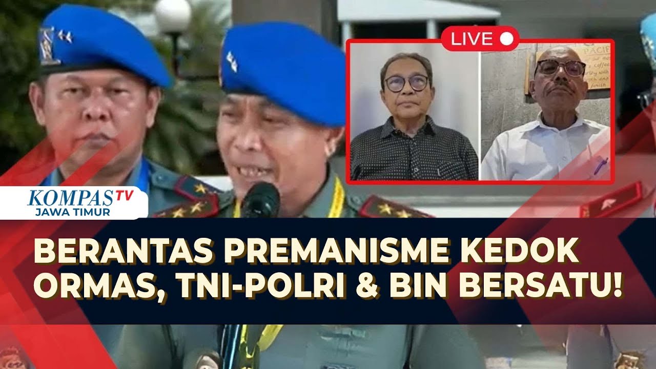 Polri-TNI-BIN Turun Tangan, Ormas Berkedok Preman Akan Diberantas Habis!