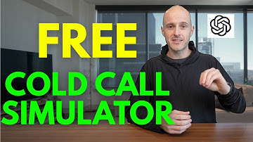I Made a Free AI Cold Call Simulator in ChatGPT