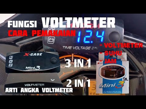 Video: Apa kegunaan voltmeter pada sepeda motor?