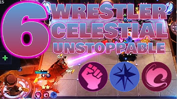 6 CELESTIAL 6 WRESTLER BUILD - MAGIC CHESS TIPS & GAMEPLAY | Mobile Legend Bang Bang