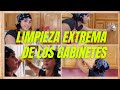 limpiando los gabinetes de cocina | Como limpiar la Grasa de los Gabinetes de Cocina