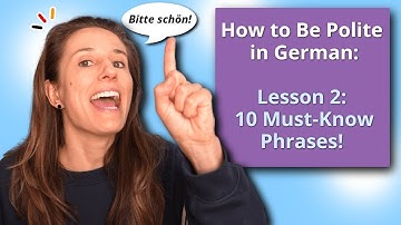 Speak German Politely! Essential Phrases to Sound More Natural
