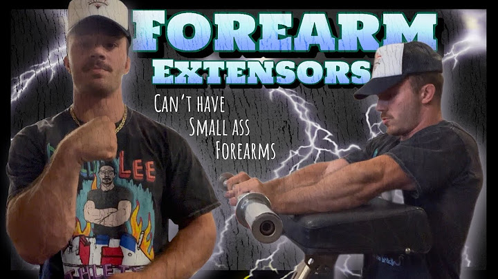 Don’t Neglect Your Forearm Extensors (Very Important)