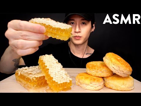 ASMR RAW HONEYCOMB MUKBANG (UNBOXING & EATING + CRUSHING SOUNDS) No Talking | Zach Choi ASMR