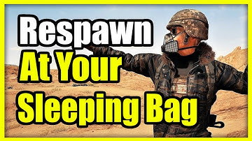 How to RESPAWN back at your sleeping BAG in Rust PC (Fast Tutorial)