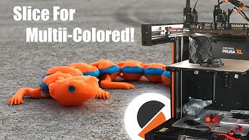 Slice Multi-Color or Material With PrusaSlicer || Featuring XL