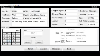 How to Create  Job Estimator Billing Systems  with Database and Array in C# Tutorial 3