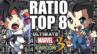 Ratio Tournament TOP 8 Finals TNS UMVC3 (She-Hulk, Ryu, Deadpool, Phoenix Wright, Iron Man, Thor)