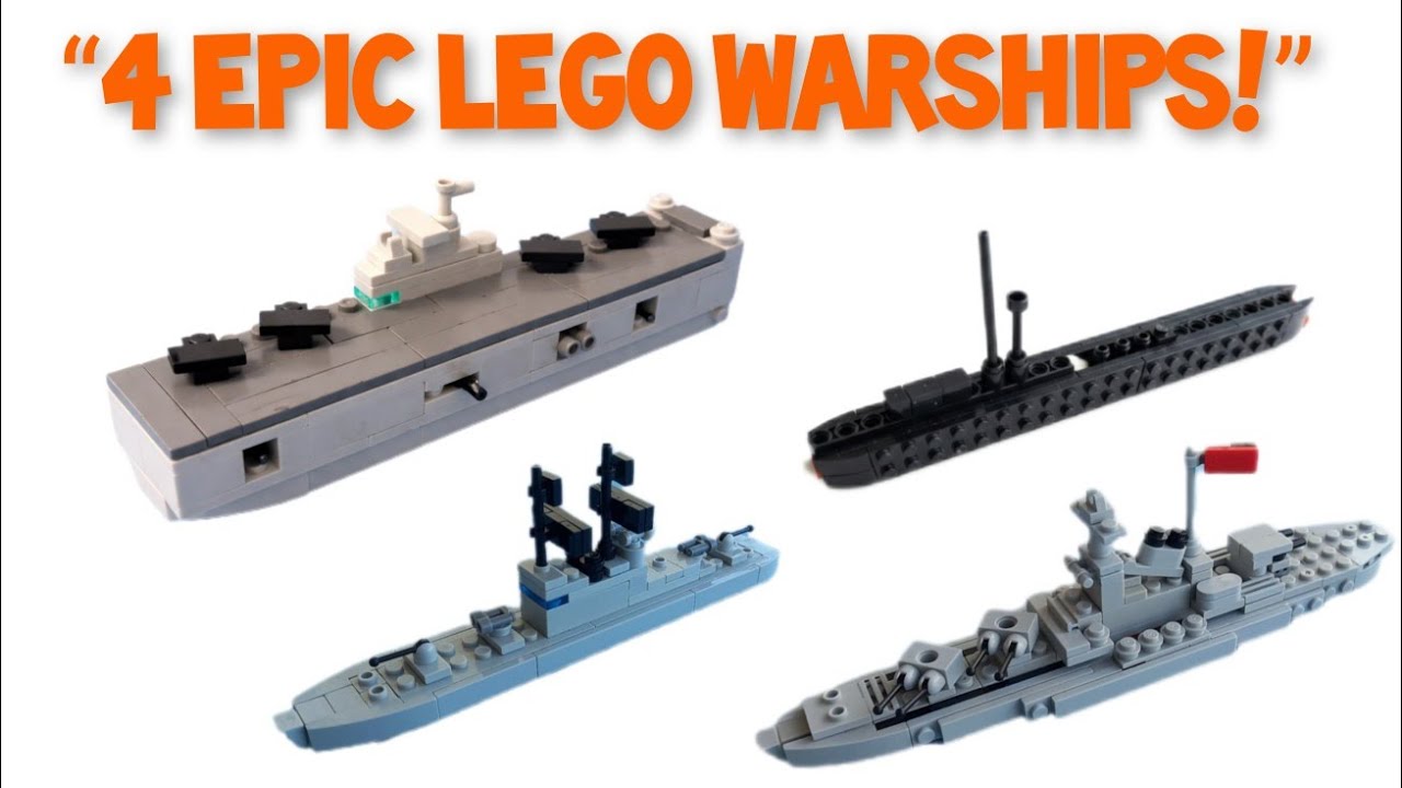 “4 EPIC Mini LEGO Warships You Can Build!”