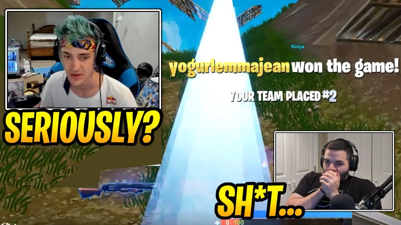 Ninja Gets Mad About Fortnite Trihards Ninja Gets Mad At His Teammate For Losing The Game Fortnite Best And Funny Moments Youtube