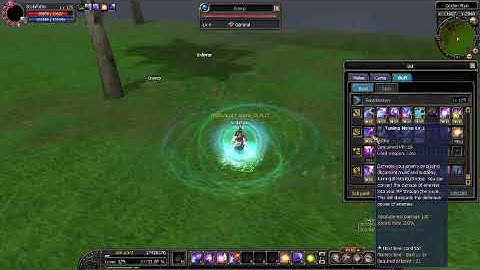 Silkroad  - Bard Mastery Skill / 125 Lev European