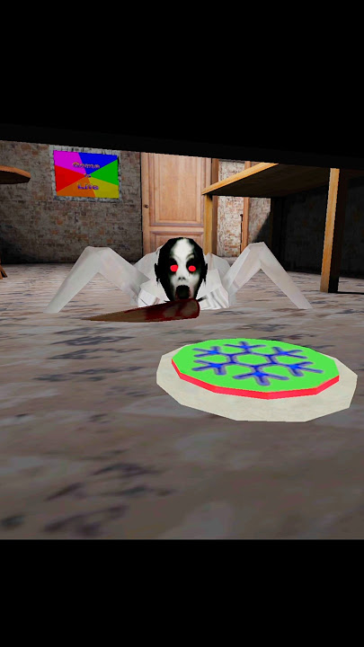 Granny is Slendrina 😂😲 Bed Glitch Funny Moment #granny#nostalgia#funny#shorts