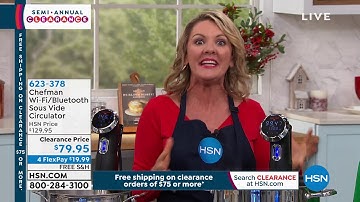 Chefman WiFi/Bluetooth Sous Vide Circulator