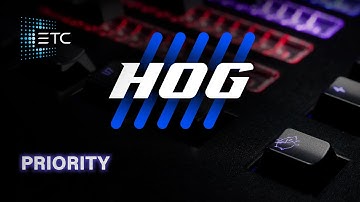 Showcasing Priority on Hog Consoles