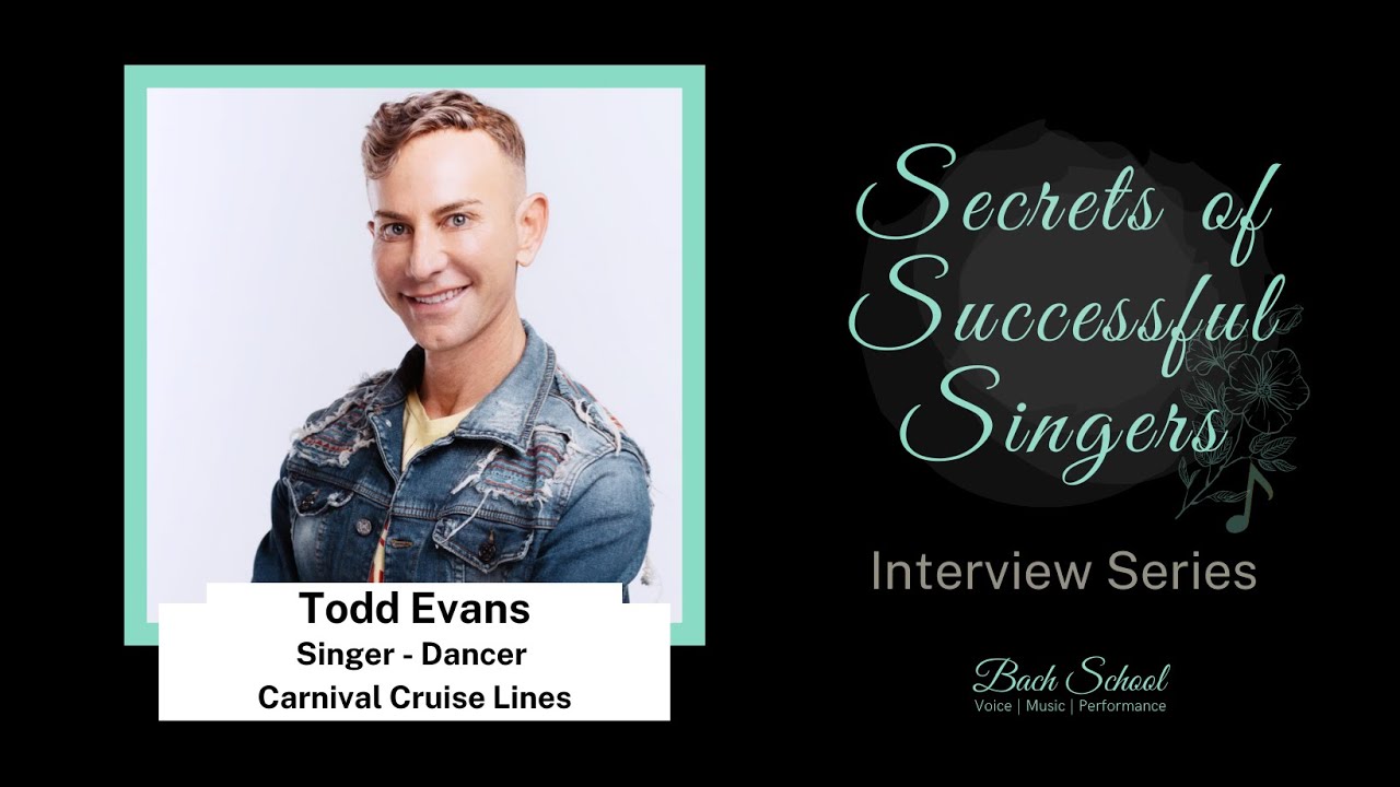 🎤 🕺 "The Stage is Home" Meet Singer/Dancer/Model/Actor Todd Evans