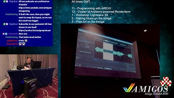 Protracker Workshop with Mike Clarke (Psygnosis) Amiga Ireland 2020