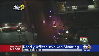 San Bernardino Officer Injured, Suspect Killed In Shooting