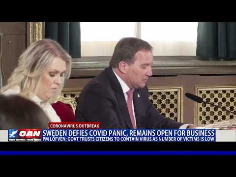 Sweden defies COVID-19 panic, remains open for business
