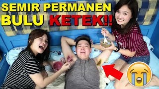 SEMIR BULU KETIAK PERMANEN!!! Special 900k Subscribers! **NGAKAK**