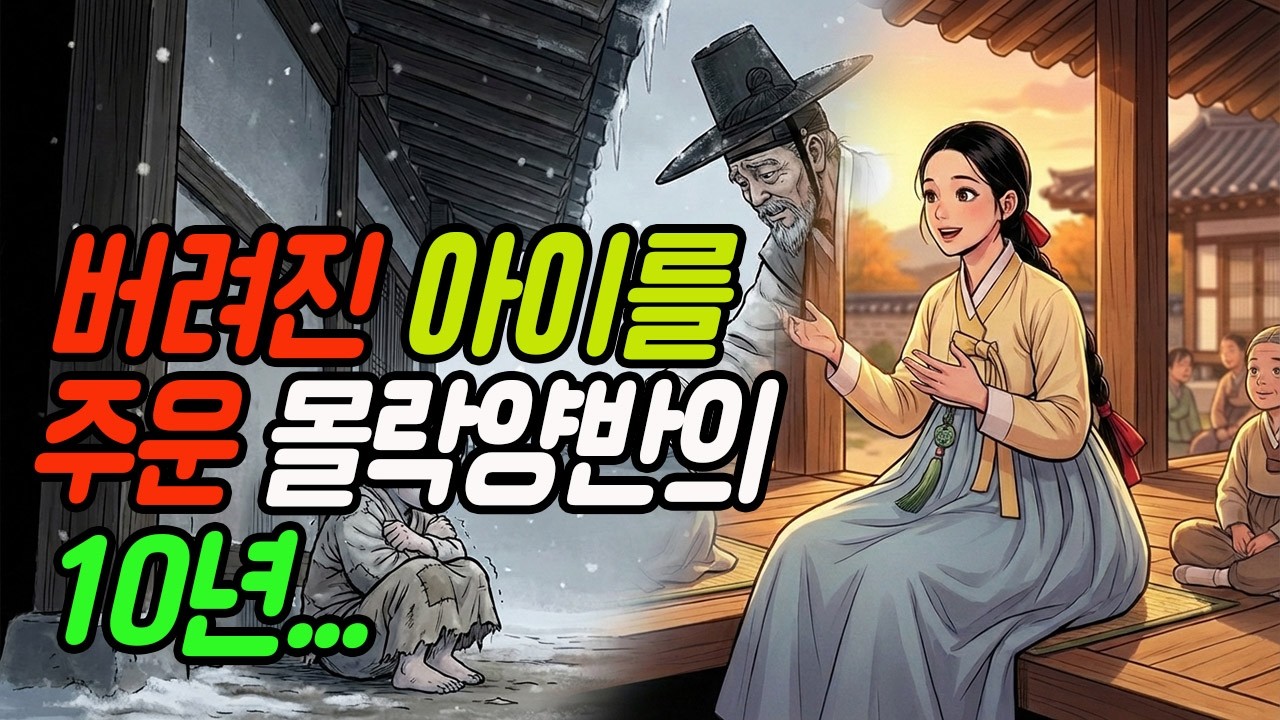 버려진 아이를 주운 몰락양반의 10년...눈물 없인 볼 수 없는 민담/야담/설화/야사