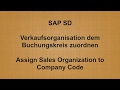 SAP SD - Assign Sales Organization to Company Code