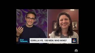 Scientist settled the " 100 men vs 1 gorilla debate
