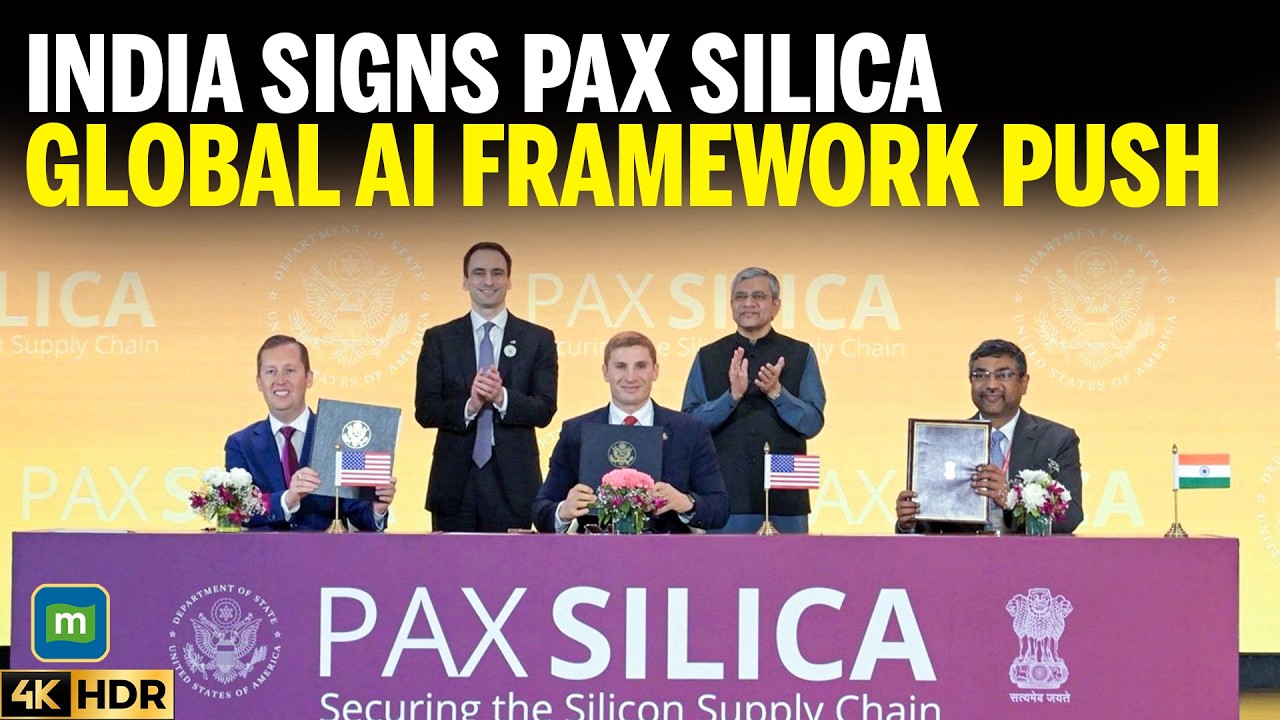 India Signs Pax Silica Declaration at Global AI Summit | Push for International AI Framework