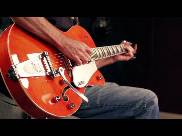 Гитара полуакустическая GRETSCH G5420T ELECTROMATIC CLASSIC HOLLOW BODY DOUBLE CUT LRL ORANGE STAIN