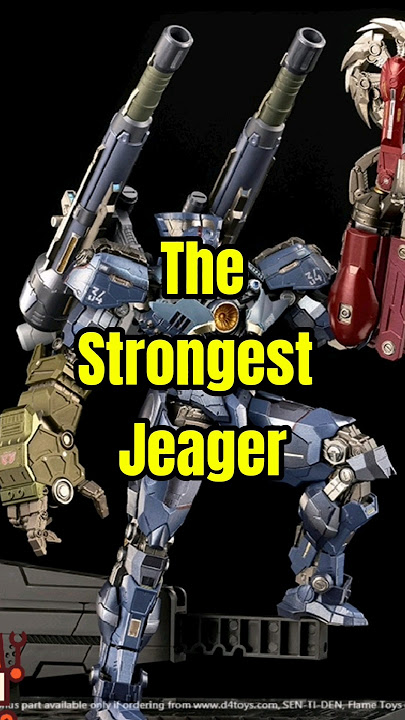 The Strongest Jeager #pacificrim #kaiju #mechagodzilla