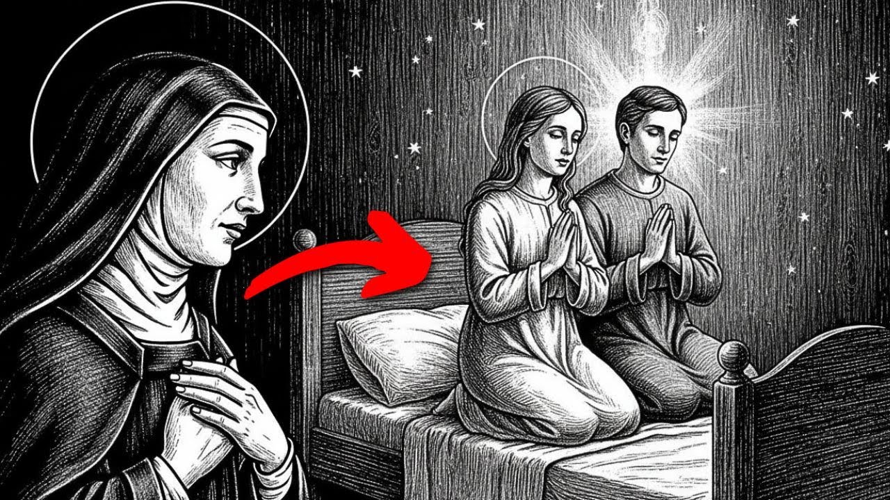 Sainte Thérèse Vit Le Pouvoir D'Un Mari Et D'Une Femme Qui Prient Une Simple Prière Ensemble