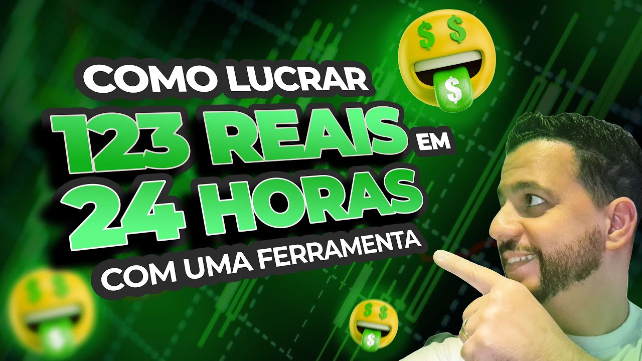 COMO LUCRAR 123 REAIS EM MENOS DE 24 HORAS COM UMA FERRAMENTA - YouTube