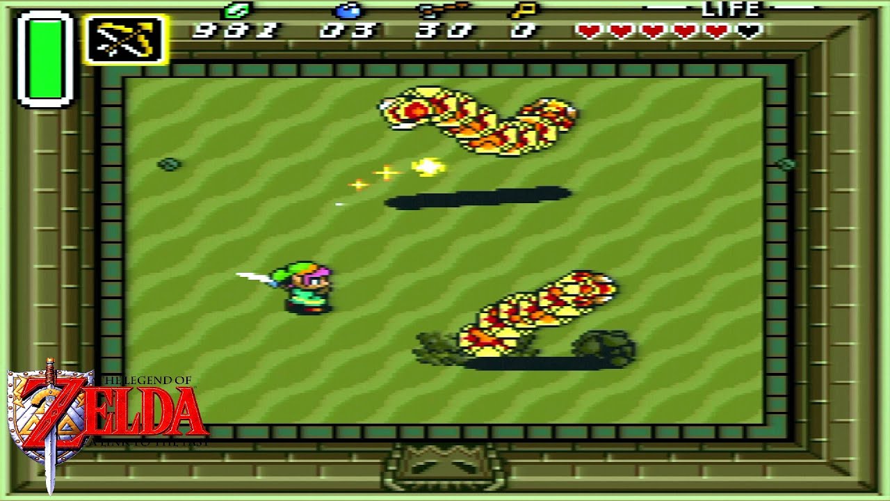 THE LEGEND OF ZELDA - LANMOLAS Boss Fight - SFC/SNES