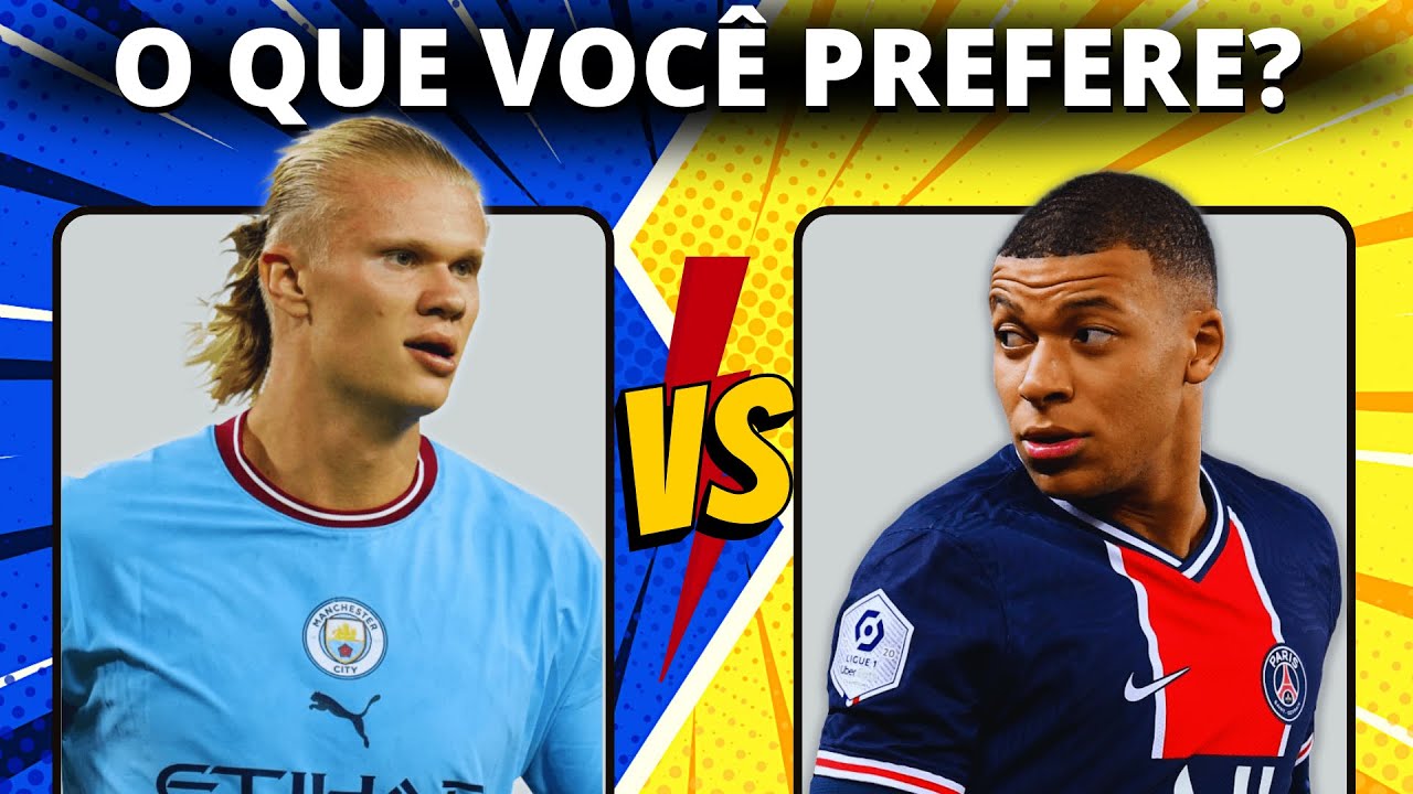 Qual você prefere? Seja sincero na sua resposta! #quiz #futebol #qualv, Quiz