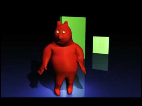 RenderMan Test  مصير كل مغرور - الوقوع