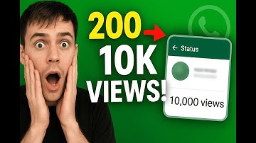 From 200 to 10K Views Overnight — The WhatsApp Status Trick
